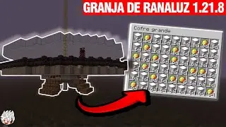 GRANJA DE RANALUZ y MAGMACUBE 1.21.8 MINECRAFT JAVA  | F&aacute;cil 100%