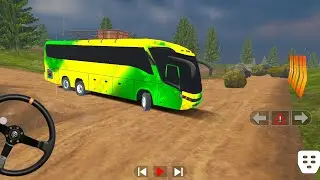 Coach Bus Simulator India Off Road Driving Bus Game Simulator 2025 Gameplay Video Part #197