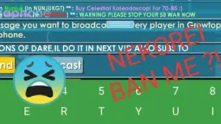 Nekorei Ban Me?!(Growtopia Dares)#1