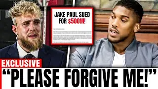 Jake Paul In COMPLETE MELTDOWN After Anthony Joshua Sued Him for $500M!