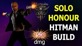 Best HITMAN (Agent 47) Build Guide to EASY Solo Honour Baldur's Gate 3 Patch 8 Beats Stealth Archer?