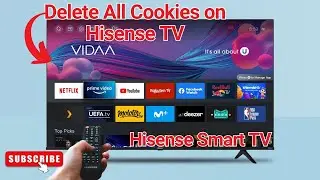 Как удалить файлы cookie на смарт-телевизоре Hisense | Как удалить файлы cookie браузера на телев...