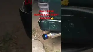 PART 1. Rear Accident Damage REPAIR AND PAINT ESTIMATION👍❤️✅