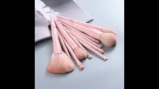 Fld 11pcs super soft makeup brushes set foundation powder eye shadow eyebrow blending brush for make
