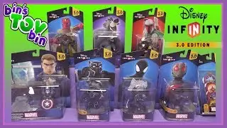 Disney Infinity 3.0 Figure Unboxing! Ant-Man, Black Panther, Baloo, & Vision! BinsToyBin