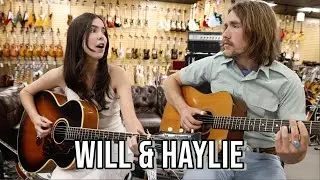 Will & Haylie with Chad Watson and Jack Ryan Sullivan at Norman's Rare Guitars