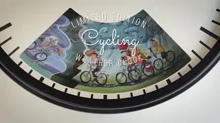 A Closer Look: Limited Edition Cycling Weather Clock from Bramwell Brown