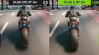 Nvidia RTX 4090 DLSS 3 zoomed in slow motion analysis