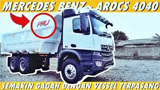 Semakin Gagah Dengan Vessel Terpasang | Mercedes Benz Arocs 4040