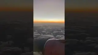Altocumulus Clouds - Flight View
