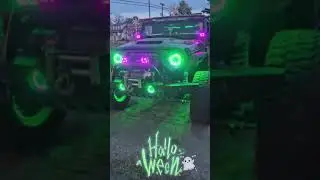 Halloween Gets Brighter 👻💡 | MICTUNING C2 RGB+IC Rock Lights + J1 Headlights Light Show!