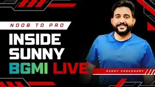 Too Noob To Be A Pro | BGMI Live Gameplay | Inside Sunny Live | #bgmi #shortsfeed