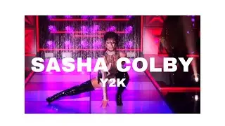 Sasha Colby lip syncing a Y2K Mix (Britney, Rihanna, PussyCat Dolls, Nina Sky)