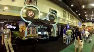 2014 Disney Wine & Dine Half Marathon Expo [GoPro]