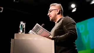 Nikesh Shukla reading and in conversation at #BritLitBerlin