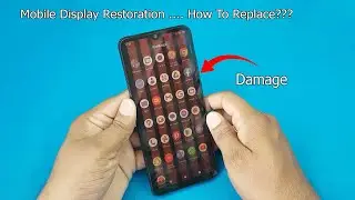 Mobile Display Restoration | How To Replace Micromax In 2b Broken Screen or Display