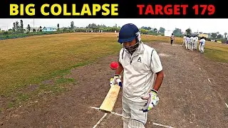 Big Collapse in T20 Cricket | GoPro Umpire Head Cam | Target 179 | Match Highlights | Cricket vlogs