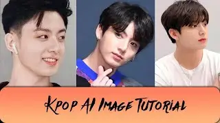 How to Create AI Generated Photos with Jungkook  Easy Face Swap Tutorial