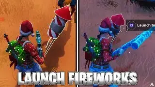 Launch Fireworks All Locations (Fortnite ALL LOCATIONS)