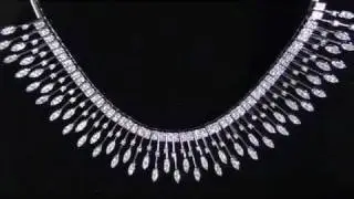 UNIQUE Extra Fine Quality 5.52 Carat Diamond Necklace - 318 DIAMONDS