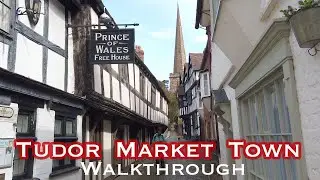 Ledbury Walkthrough Market Town Herefordshire England