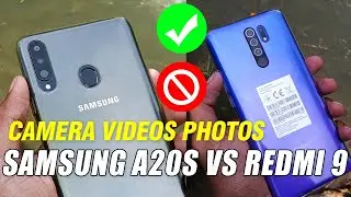 Samsung A20s VS Redmi 9 Camera Videos Photos Sample - Walking On Nature River Traveling Footage