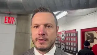 VIDEO: Black Hawks coach Matt Smaby in G3 win