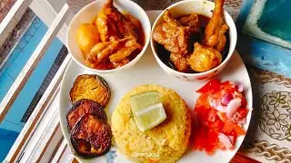 হাঁসের মাংস দিয়ে পিকনিক চলছে সাথে খিচুড়ি রান্না করে ফেললাম #foryou #food #recipe #trend #food .