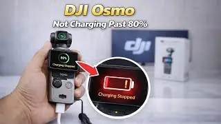 Fix DJI Osmo Pocket Not Charging Fully | Stuck at 80%?