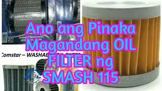 Ano ang Pinaka Magandang Oil Filter ng Suzuki smash 115