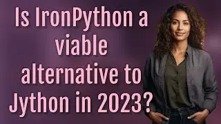 Is IronPython a viable alternative to Jython in 2023?