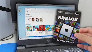 Как активировать подарочную карту Roblox на ПК/ноутбуке (простой способ)