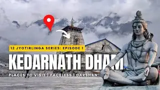 Kedarnath Dham Yatra 🕉️ EP-1🙏 | Calm Cinematic Travel Vlog  #Kedarnath#SpiritualVlog#TravelVlogIndia