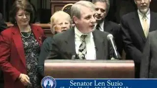 Senator Len Suzio Oath of Office