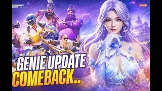 BGMI LIVE: GENIE UPDATE IS BACK IN BGMI LIVE || AKSHAT PRIME IS LIVE - 2000  #BGMI #PUBG #shortslive