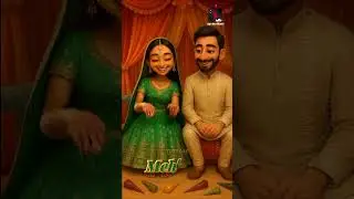 Modern AI Animated Miniature Wedding Invitation | After Effects Template File | AI 01