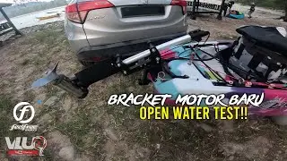 BERDESUP KAYAK!! Trip TEST Motor Bracket Baru!! HASIL MANTAP - #VLUQ533 - Kayak Fishing Malaysia