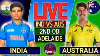 INDIA vs AUSTRALIA, 2nd ODI MATCH LIVE CRICKET SCORE | IND vs AUS LIVE Match Today, INDIA BATTING