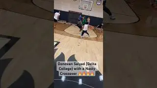 Donovan Saiyad (Delta College) with a Nasty Crossover #basketball #basketballdrills #ballisllife