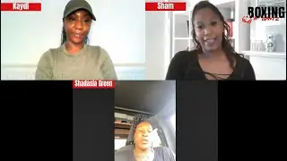 Boxer SHADASIA 'SWEETS' GREEN talks undisputed dreams and toughest opponent so far