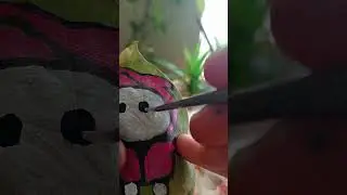 🐻🐻cute teddy leaf art 🥰🥰# cute#beautiful#moneyplant#leafart#