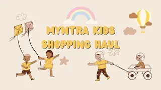 Myntra kids shopping haul #myntra #unboxing