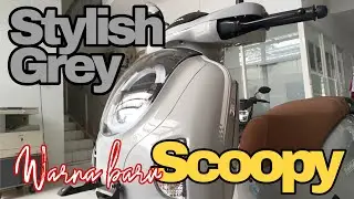 Warna Baru Honda Scoopy 2026, Stylish Grey Mantab‼️