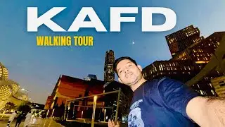 KAFD- Riyadh Metro Ride-Stc Metro Station-KAFD-Walking Tour-Futuristic City-Saudi Arabia