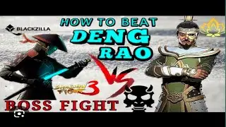 I defeat DENG RAO Shadow fight 3 in June's planes Part 1.