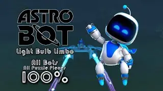 AstroBot: Light Bulb Limbo - 100% All Bots, All Puzzle Pieces