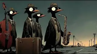Penguins Play Toward Daybreak – Jazz for Focus & Deep Work