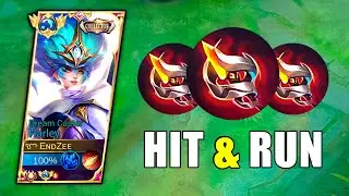 HIT & RUN‼️NEW HARLEY BEST BUILD ABUSING TOO MUCH BURN DAMAGE | MOBILE LEGENDS