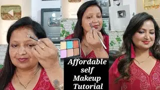 Self Makeup tutorial for beginners||affordable makeup tutorial mars in hindi||Makeup tutorial