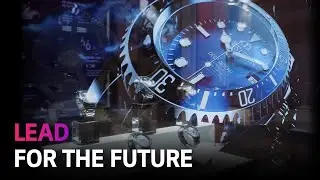 LG Transparent OLED Signage - Lead for the Future.